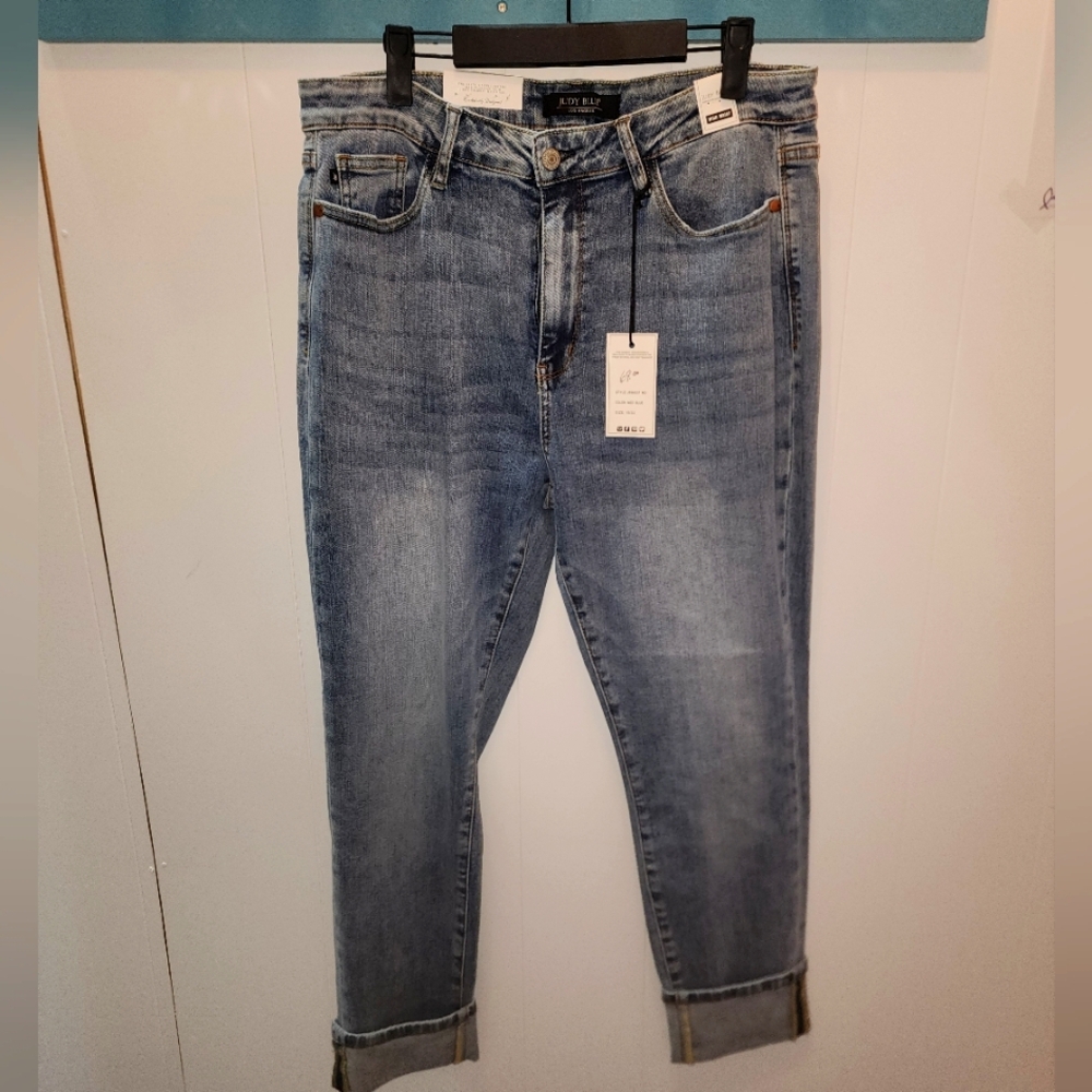 Judy Blue Cuffed Jeans